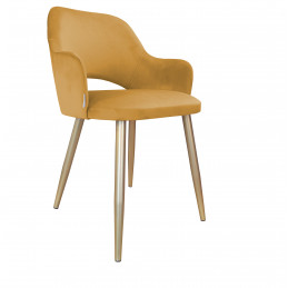 Krzesło Milano noga złota MG15