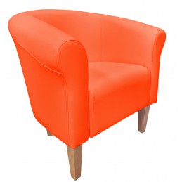Fotel Milo D20 pomarańczowy...